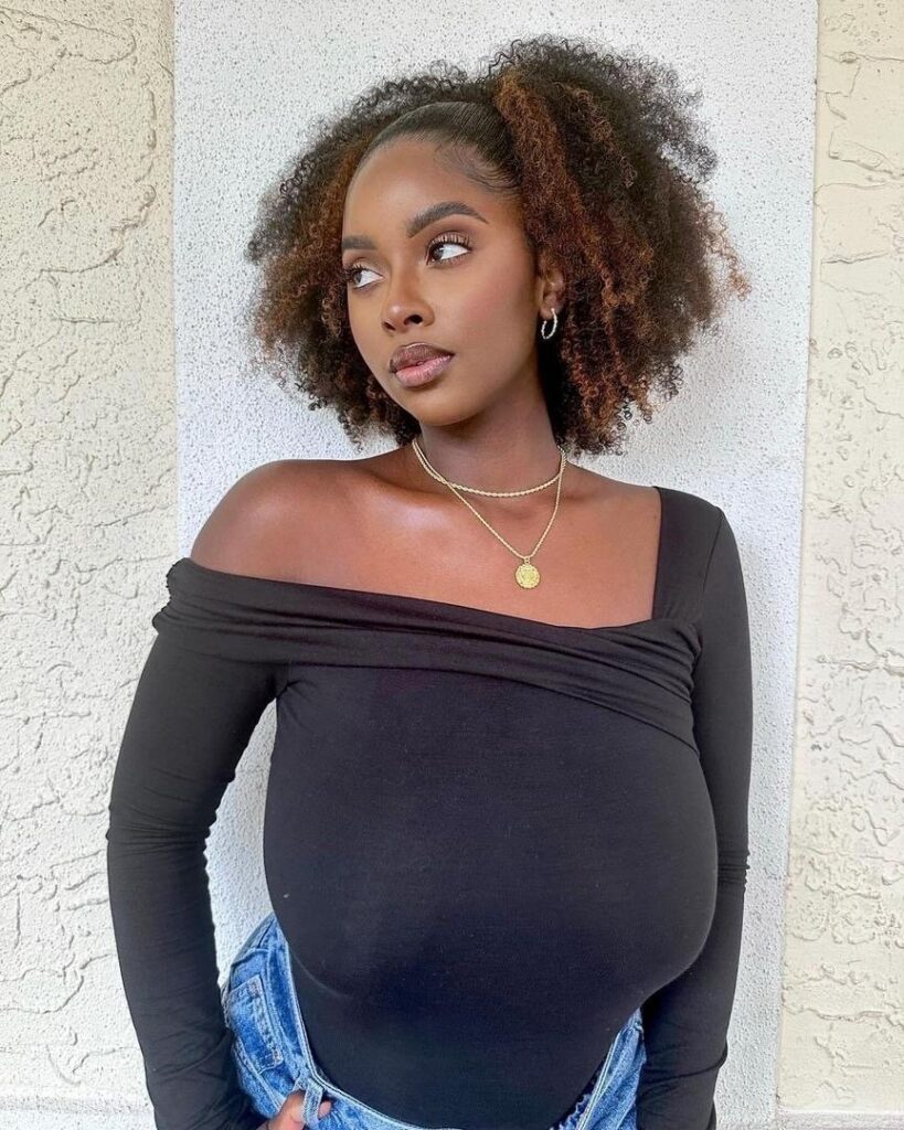 Hazel, Black, African Ebony and Busty