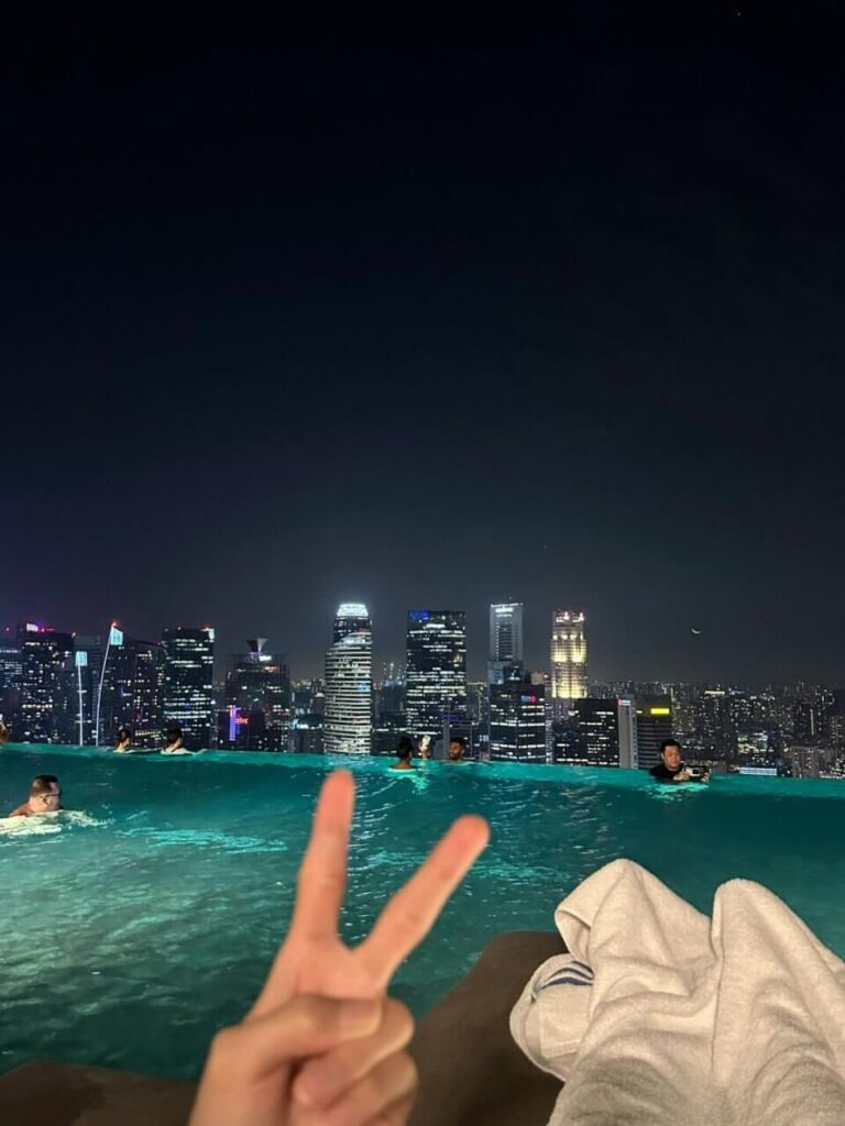 sentosa fine dining with escort